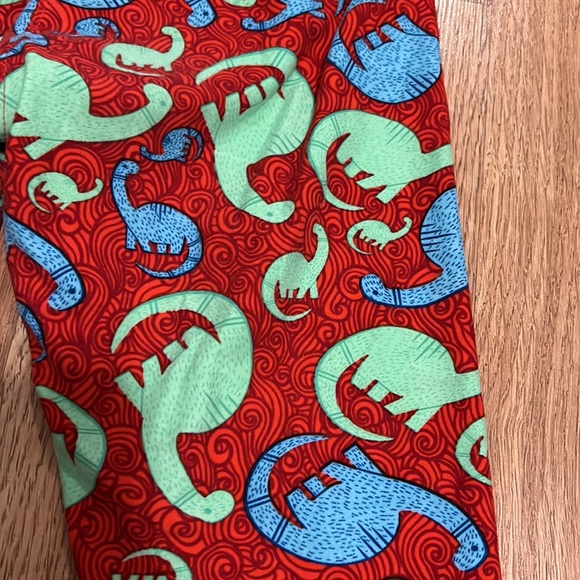 Lularoe Dinosaur Leggings OS - Picture 5 of 5